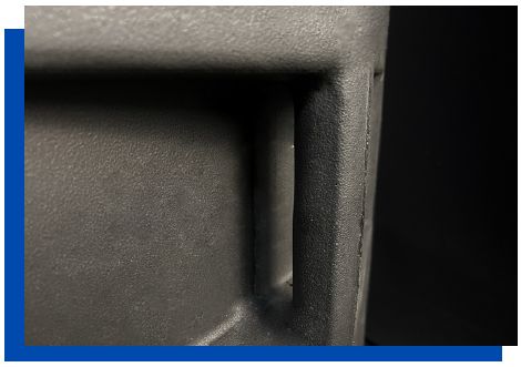 Multiple handles on a Lockfast transport case